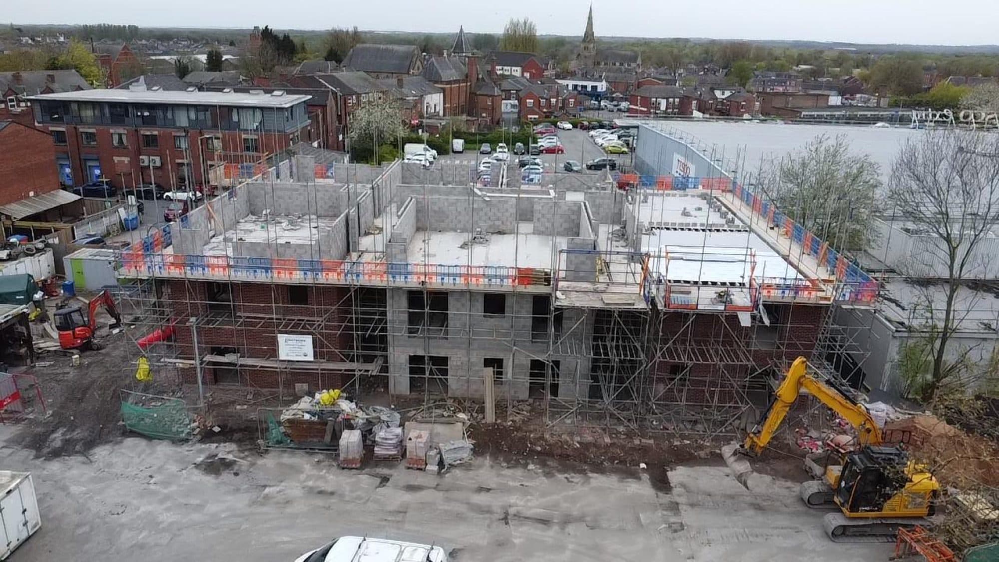 Site overview of The Old Bakery development